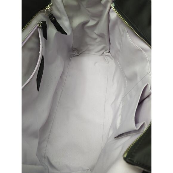 Coach Chelsea Black Nylon Double Handles Zipper Closure Large Tote Shoulder Bag - Picture 15 of 16